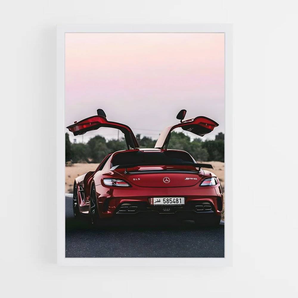 Poster AMG Inferno – affiche Mercedes (vue 3)